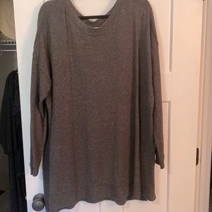 Old Navy XXL Dark Gray Tunic Sweater